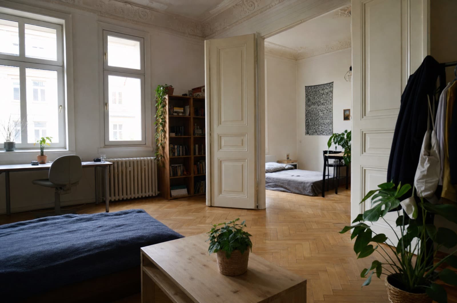 Shared room in the old center
