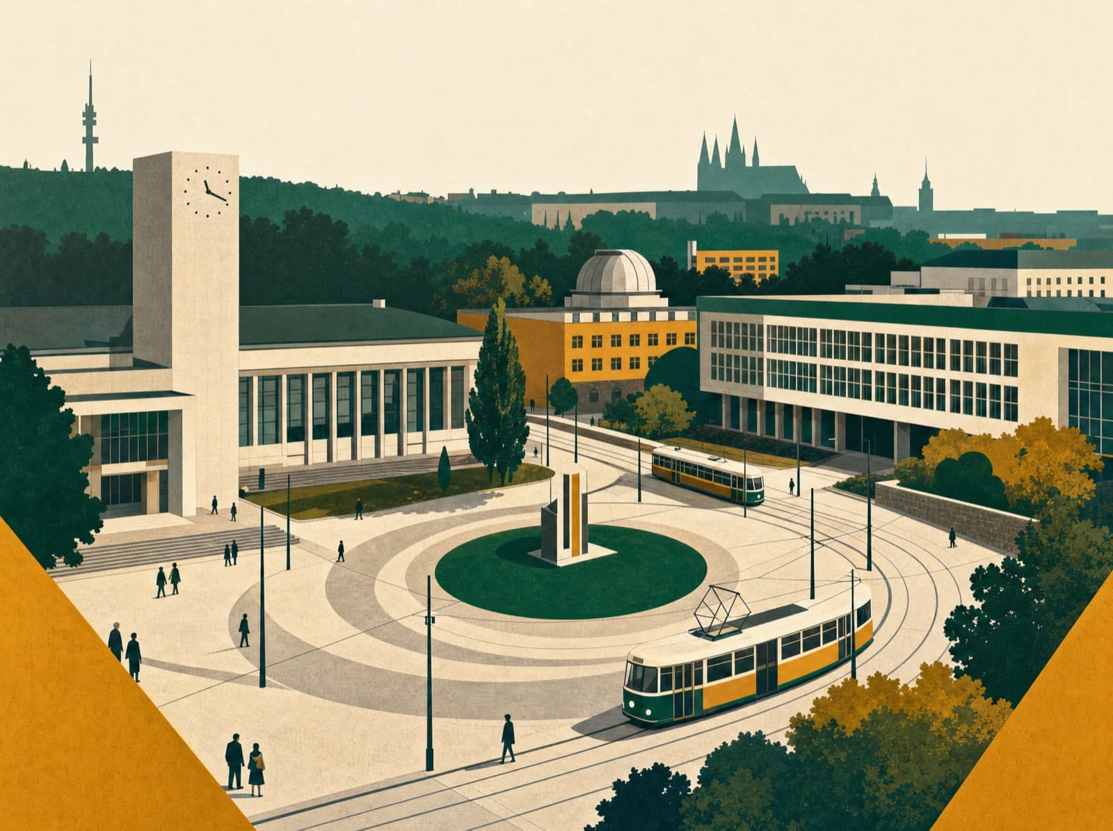 Illustration of Dejvice